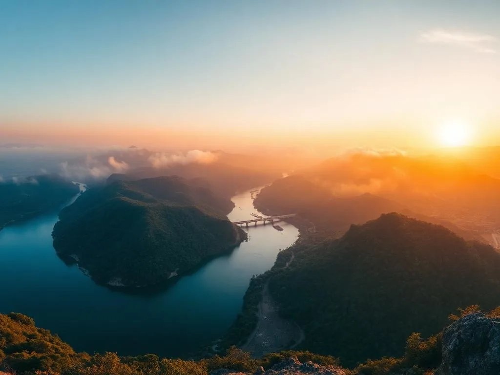 Vista do Rio Grande, inspiração para o nome da empresa